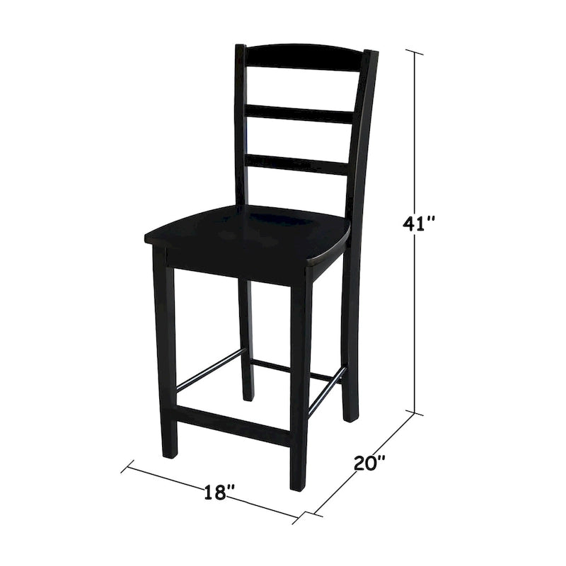 Madrid Solid Wood Stool