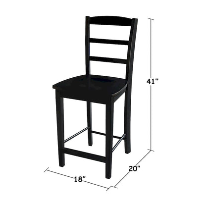 Madrid Solid Wood Stool