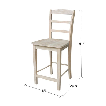 Madrid Solid Wood Stool