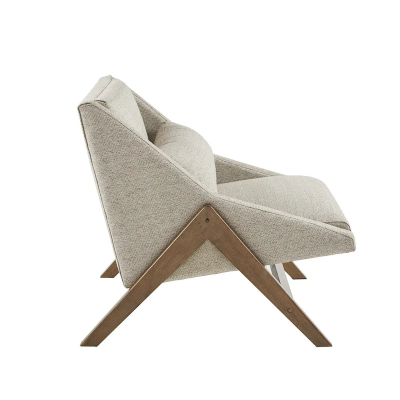 INK+IVY Boomerang Accent Chair