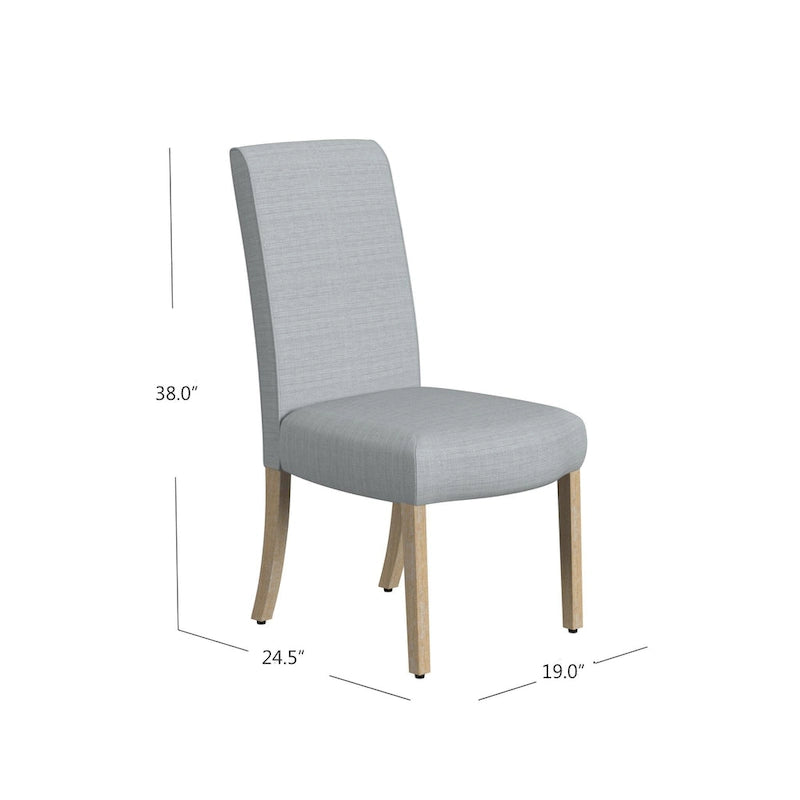 HomePop Scalloped Detail Dining Chair - Set of 2