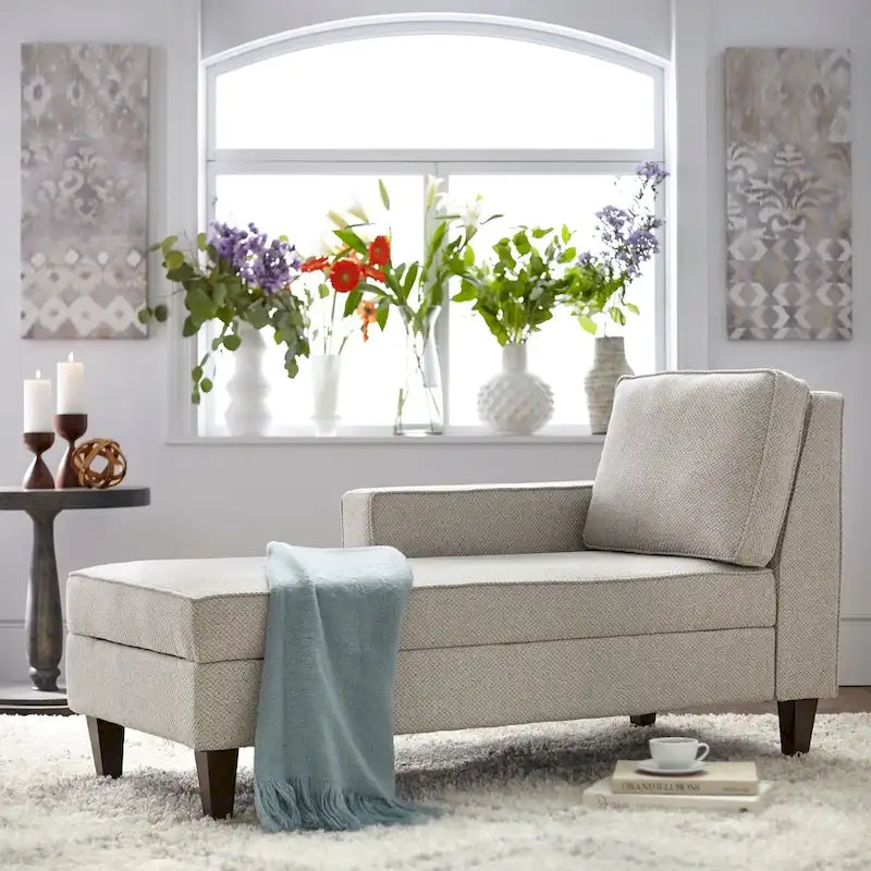 Simple Living Ginger Storage Chaise