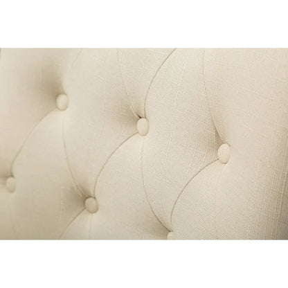 Roundhill Furniture Tufted Solid Wood Silver Nailhead Wingback Hostess Chairs (Set of 2)
