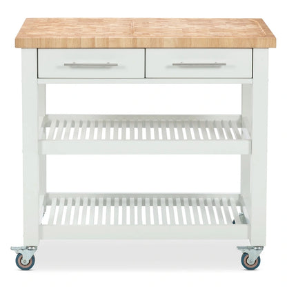 Chris & Chris Pro Chef Work Station Natural All Wood