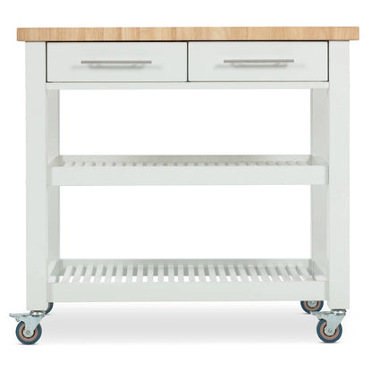 Chris & Chris Pro Chef Work Station Natural All Wood