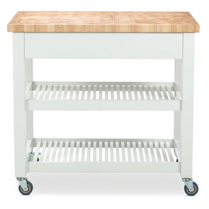 Chris & Chris Pro Chef Work Station Natural All Wood