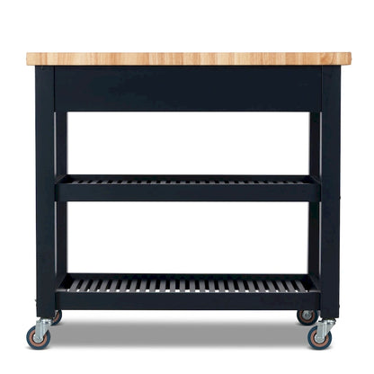 Chris & Chris Pro Chef Work Station Natural All Wood