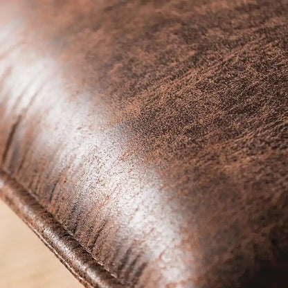 OVIOS Mid-Century Suede Fabric Armless Accent Chair