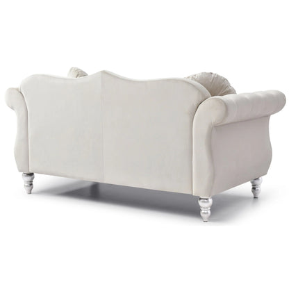 Hollywood Velvet Loveseat