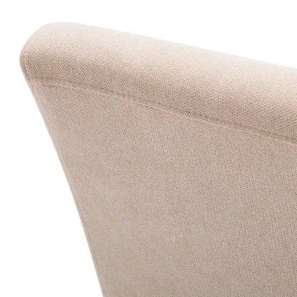 Fabric Upholstered Nailhead Trim Parsons Dining Chairs Terry Cloth Set of 2