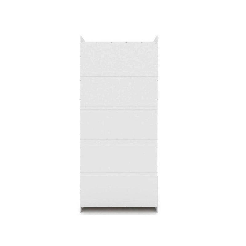 Mulberry 2 Sectional Modern Wardrobe Closet with 4 Drawers