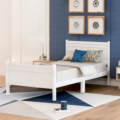 Wood Twin Frame Bed