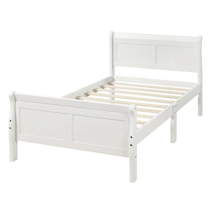 Wood Twin Frame Bed