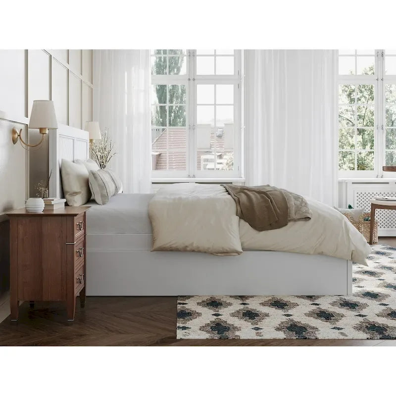 Canyon Full Platform Bed with Matching Footboard & Full Trundle