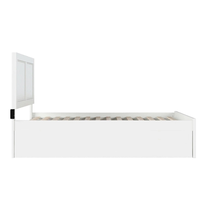 Canyon Full Platform Bed with Matching Footboard & Full Trundle