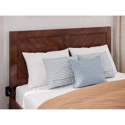 Canyon Full Platform Bed with Matching Footboard & Full Trundle