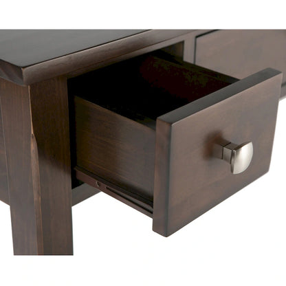 WYNDENHALL Franklin SOLID WOOD Contemporary Writing Office Desk