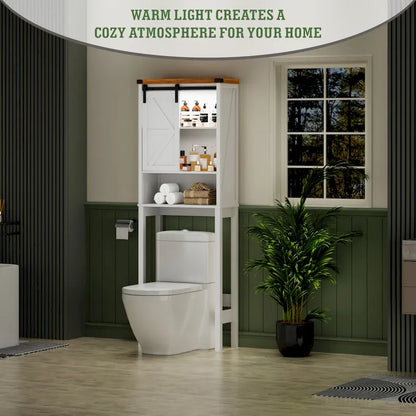 Freestanding Over The Toilet Storage - N/A