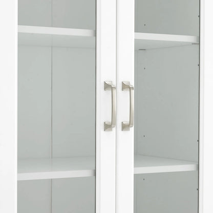 Crosley Stanton 3Pc Sideboard And Glass Door Pantry Set - 14.5x95x78