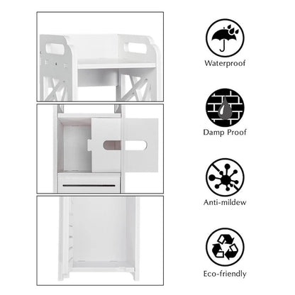 Waterproof Bathroom Storage Rack with Drawer