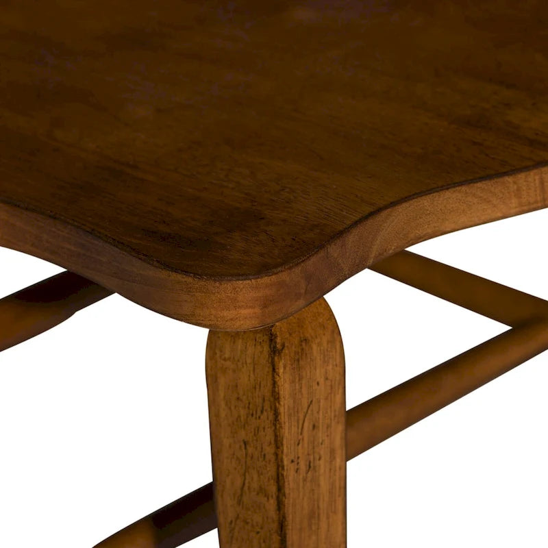 The Gray Barn Hearthstone Ridge Tobacco Windsor Back Arm Chair