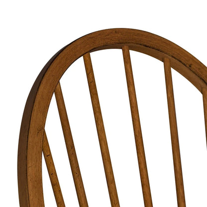 The Gray Barn Hearthstone Ridge Tobacco Windsor Back Arm Chair