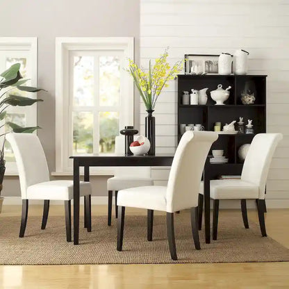 Wilmington Rectangular Black Dining Table by iNSPIRE Q Classic - Dining Table