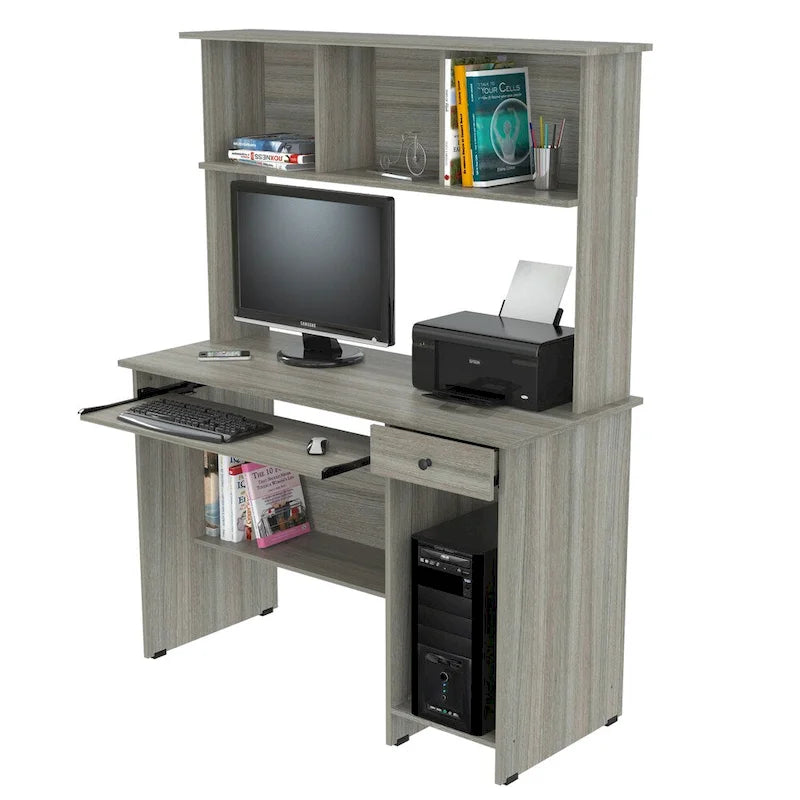 Porch & Den Ruthven Computer Desk and Hutch