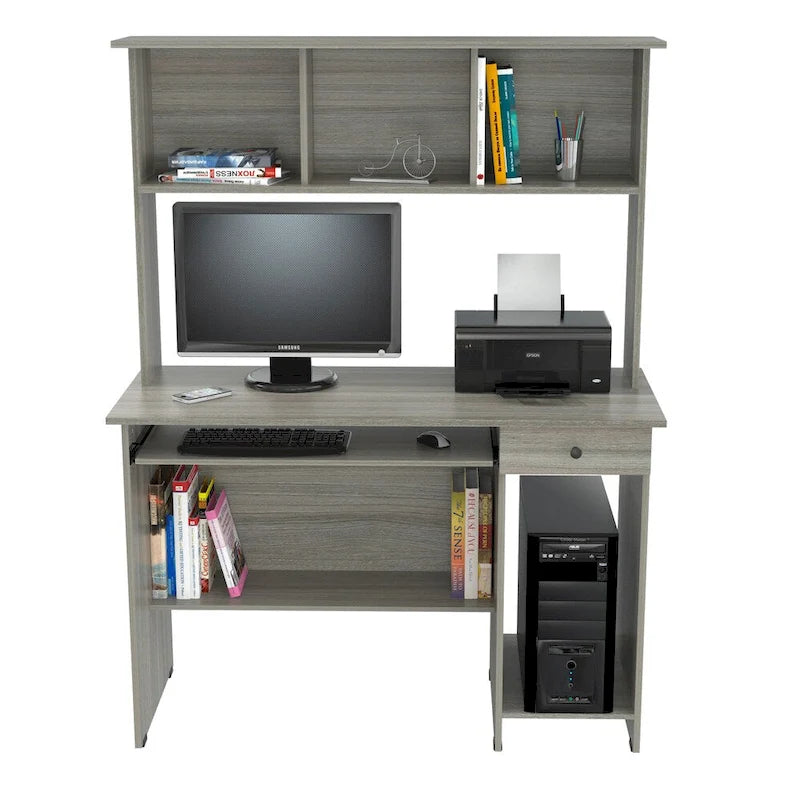 Porch & Den Ruthven Computer Desk and Hutch