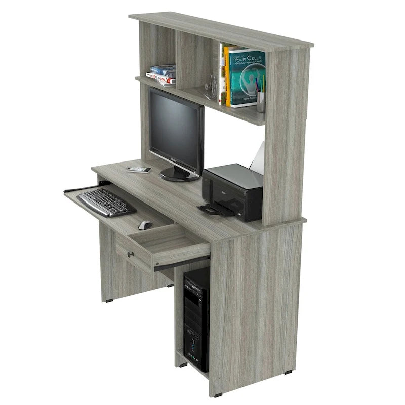 Porch & Den Ruthven Computer Desk and Hutch