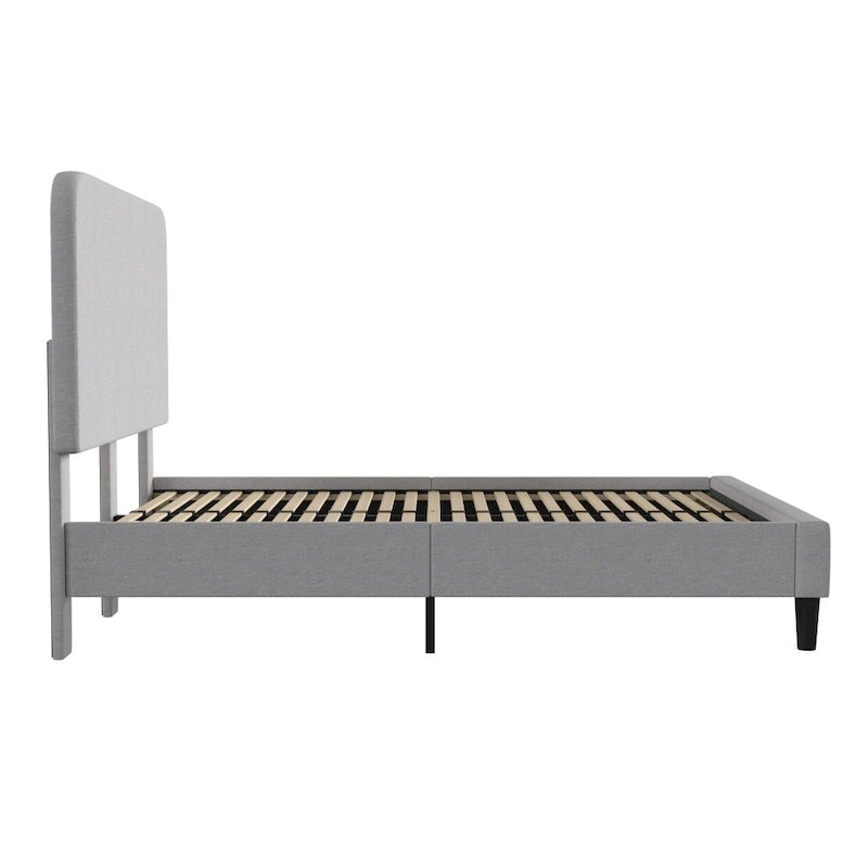 Platform Bed with Headboard - No Foundation Needed