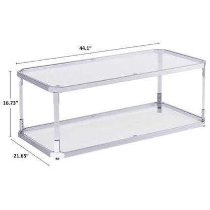 Glass Coffee Tables 44in