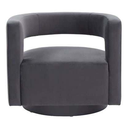 SAFAVIEH Couture Cela Swivel Chair (Fully Assembled) - 31.1 W x 28.4 L x 26.8 H - 31Wx28Dx27H
