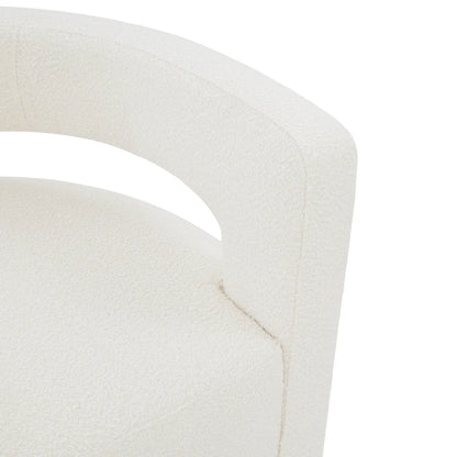 SAFAVIEH Couture Cela Swivel Chair (Fully Assembled) - 31.1 W x 28.4 L x 26.8 H - 31Wx28Dx27H