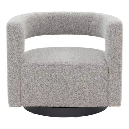 SAFAVIEH Couture Cela Swivel Chair (Fully Assembled) - 31.1 W x 28.4 L x 26.8 H - 31Wx28Dx27H