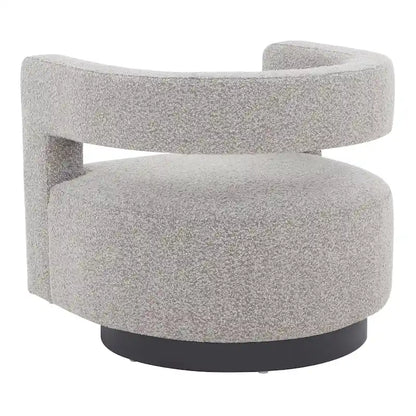 SAFAVIEH Couture Cela Swivel Chair (Fully Assembled) - 31.1 W x 28.4 L x 26.8 H - 31Wx28Dx27H