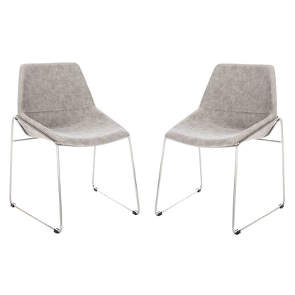 SAFAVIEH Oliva Mid Century Dining Chair (Set of 2) - 25 x 24 x 33.3 - 25 x 24 x 33.3 - 25Wx24Dx33H