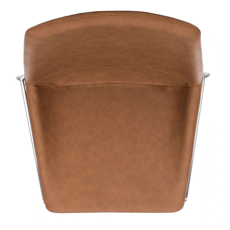SAFAVIEH Oliva Mid Century Dining Chair (Set of 2) - 25 x 24 x 33.3 - 25 x 24 x 33.3 - 25Wx24Dx33H