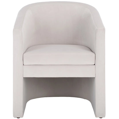 SAFAVIEH Theodosia Barrel Back Accent Chair (Fully Assembled) - W24 x D24 x H30 - 24Wx24Dx30H