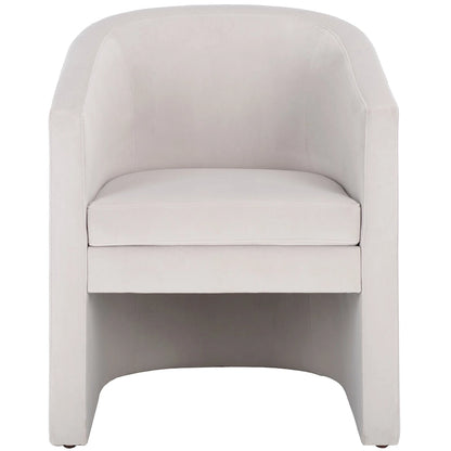 SAFAVIEH Theodosia Barrel Back Accent Chair (Fully Assembled) - W24 x D24 x H30 - 24Wx24Dx30H
