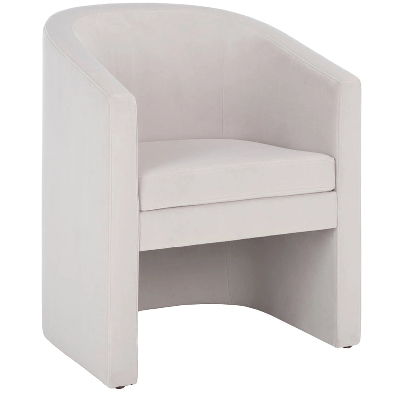 SAFAVIEH Theodosia Barrel Back Accent Chair (Fully Assembled) - W24 x D24 x H30 - 24Wx24Dx30H
