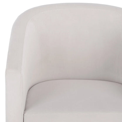 SAFAVIEH Theodosia Barrel Back Accent Chair (Fully Assembled) - W24 x D24 x H30 - 24Wx24Dx30H