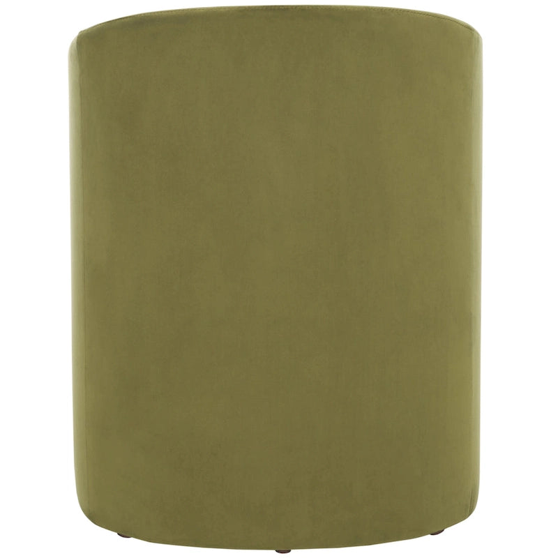 SAFAVIEH Theodosia Barrel Back Accent Chair (Fully Assembled) - W24 x D24 x H30 - 24Wx24Dx30H