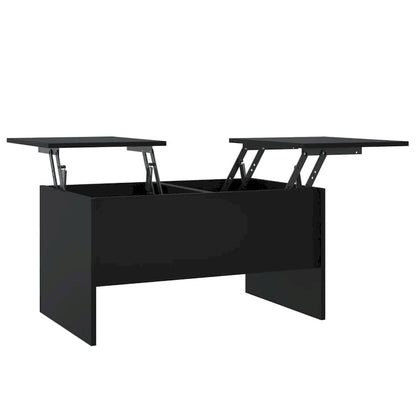 vidaXL Coffee Table Lift Top End Table Accent Side Sofa Table Engineered Wood - 31.5 x 19.7 x 16.7