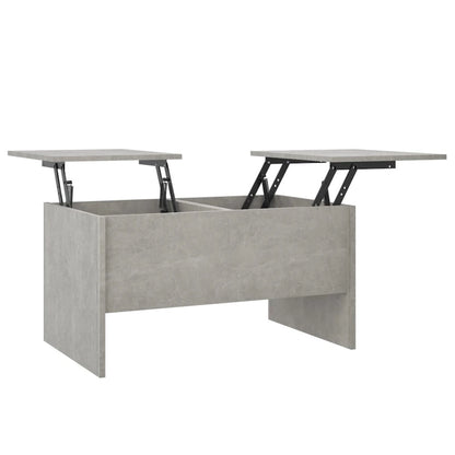 vidaXL Coffee Table Lift Top End Table Accent Side Sofa Table Engineered Wood - 31.5 x 19.7 x 16.7