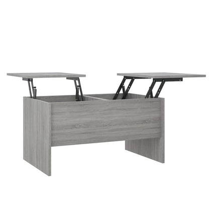 vidaXL Coffee Table Lift Top End Table Accent Side Sofa Table Engineered Wood - 31.5 x 19.7 x 16.7