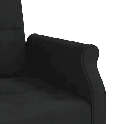 vidaXL Sofa Bed Loveseat Convertible Sofa Bed with Cushions for Studio Velvet - 85 x 35 x 27.6