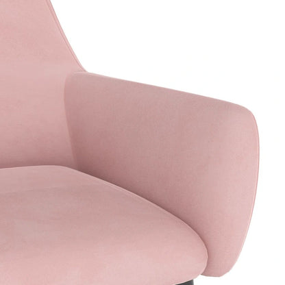vidaXL Dining Chairs Upholstered Chair with Metal Legs for Living Room Velvet - 22 x 22 x 30.7