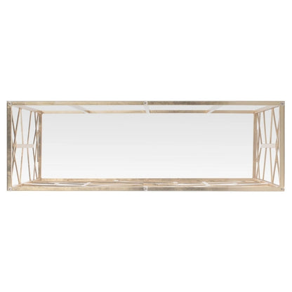 SAFAVIEH Couture Corrine Gold Leaf Console Table - 47 W x 15.5 L x 30 H - 47Wx16Dx30H