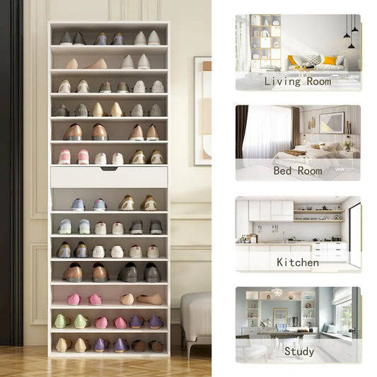 Shoe Rack Multi Layer Shelf Entrance Storage Shoe Cabinet Space Saving